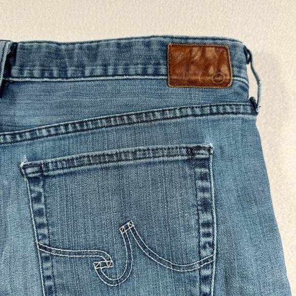 Adriano Goldschmied The Piper Crop Jeans Womens Size 31 Medium Blue Mid Rise - Picture 14 of 14